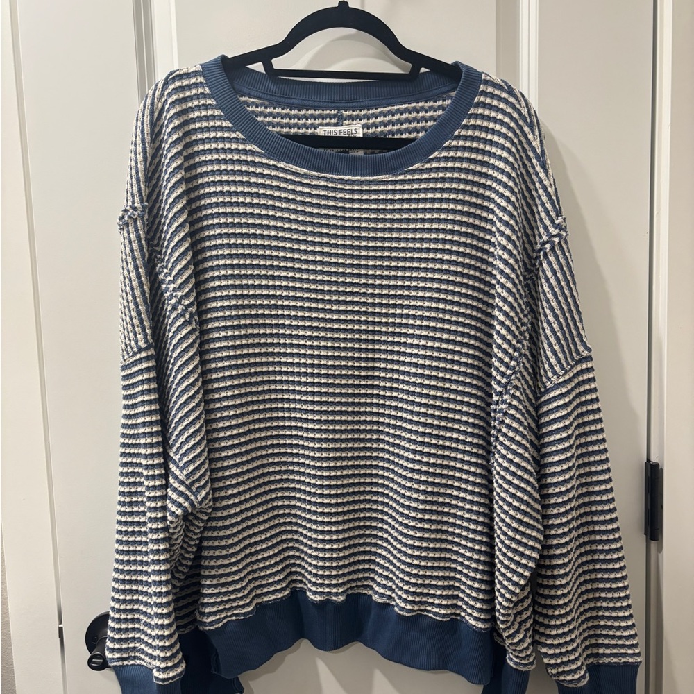 AE Big Hug Waffle Sweatshirt